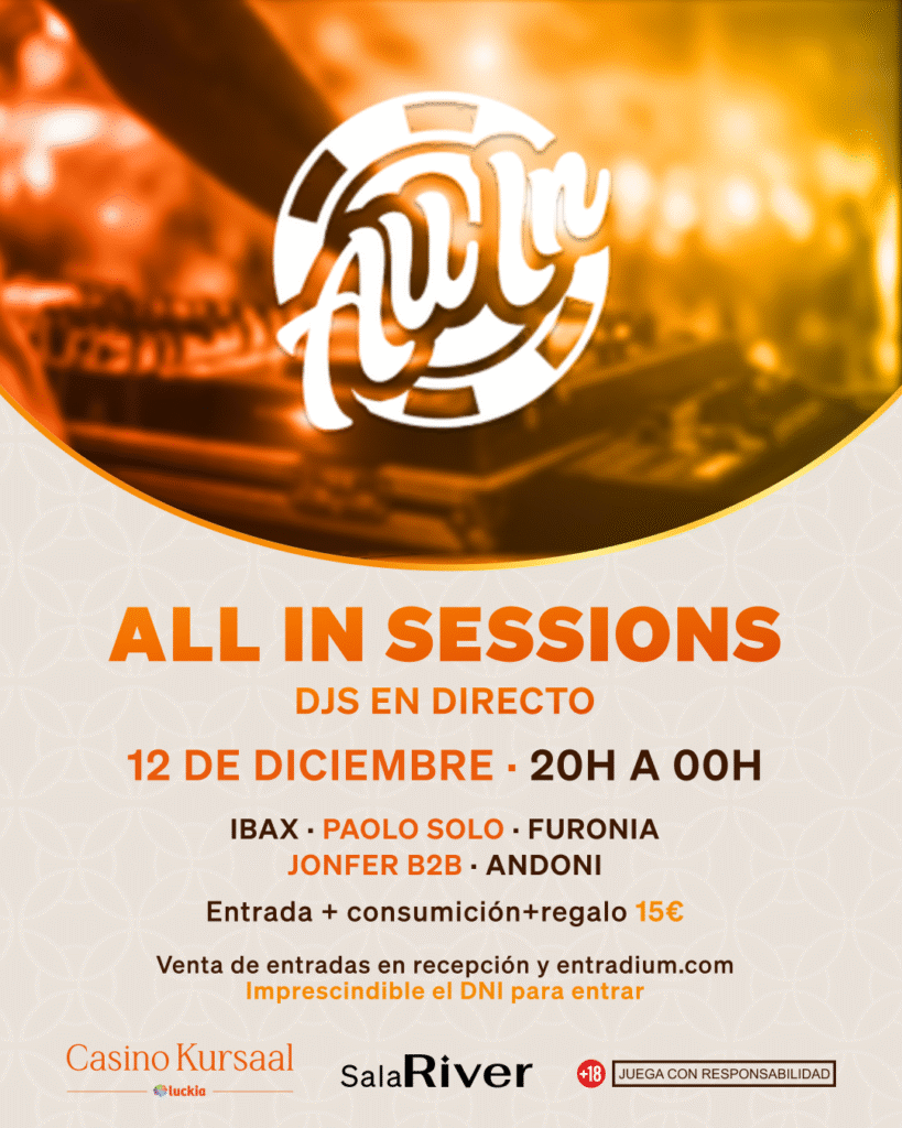 All in sessions djs en vivo