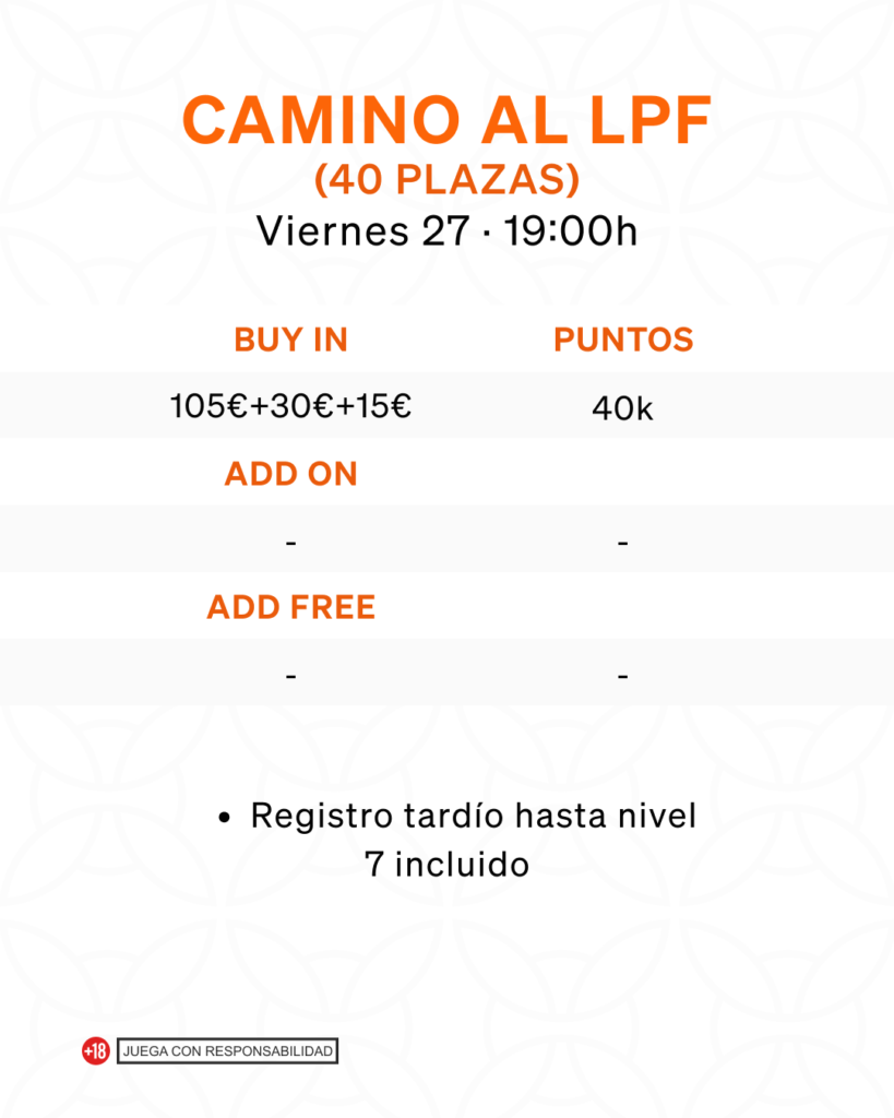 póker marzo en san sebastian