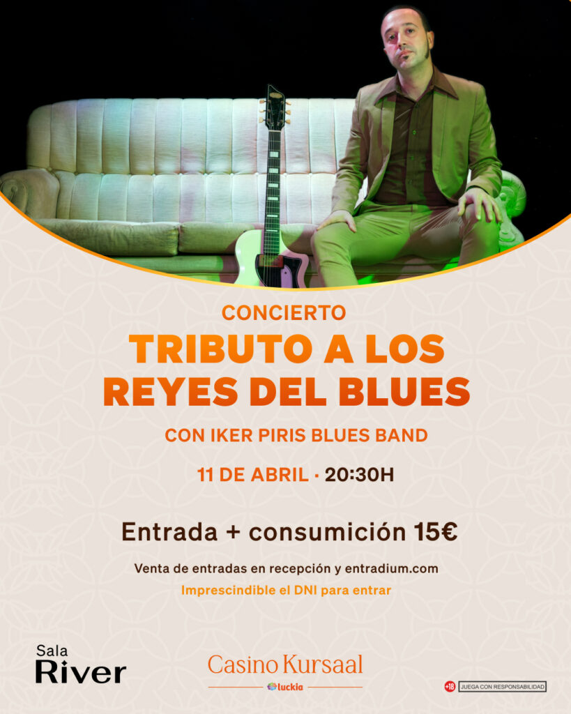 Tributo a los reyes del blues con Iker Piris Blues Band